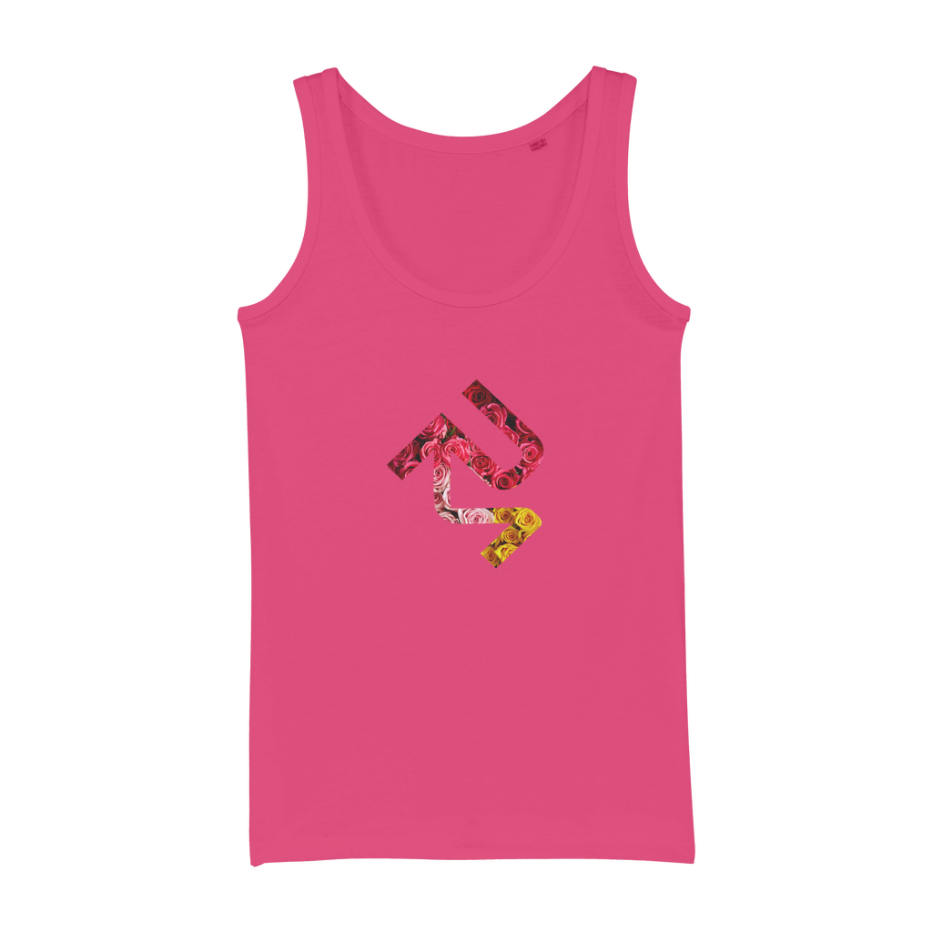 Royal Roses Organic Jersey Womens Tank Top