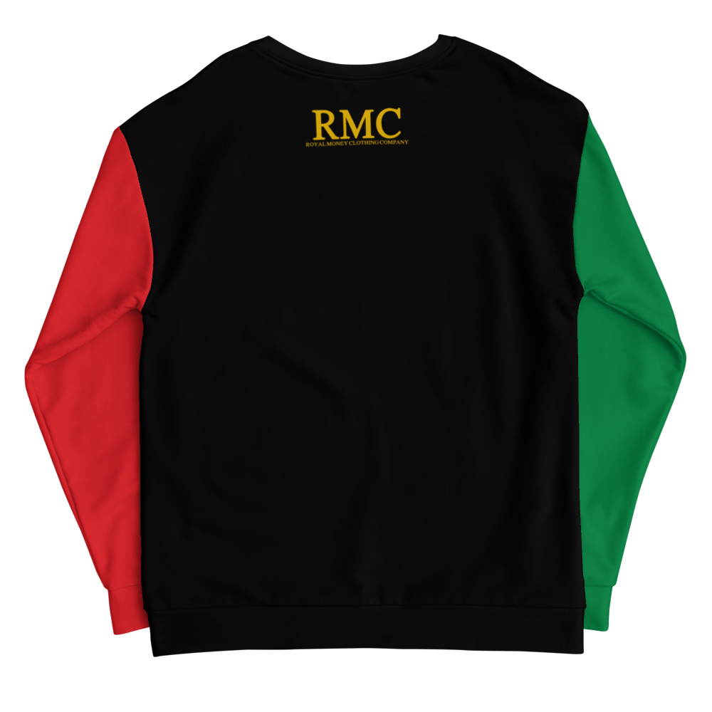 Royal Money Africa Country Black Men's Sweatshirt