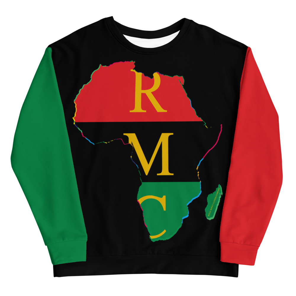 Royal Money Africa Country Black Men's Sweatshirt