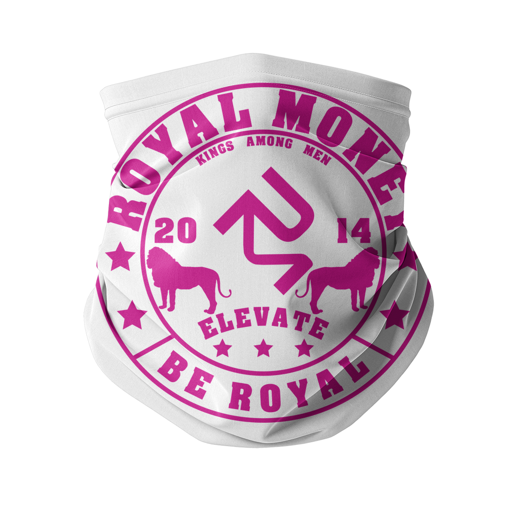 Royal Money Brand Pink Neck Gaiter