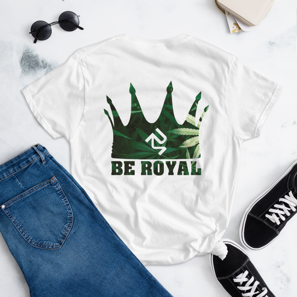 Be Royal Marijuana Crown Women's T-shirt